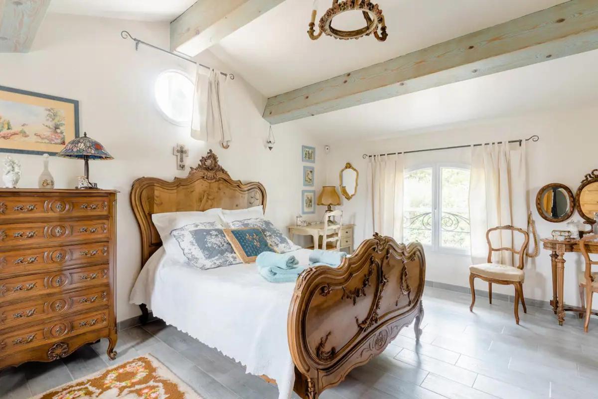 Agreable Chambre D'Hotes Avec Piscine Bed and Breakfast Le Beausset Buitenkant foto